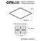 Потолочный накладной светильник Citilux CL738K180V
