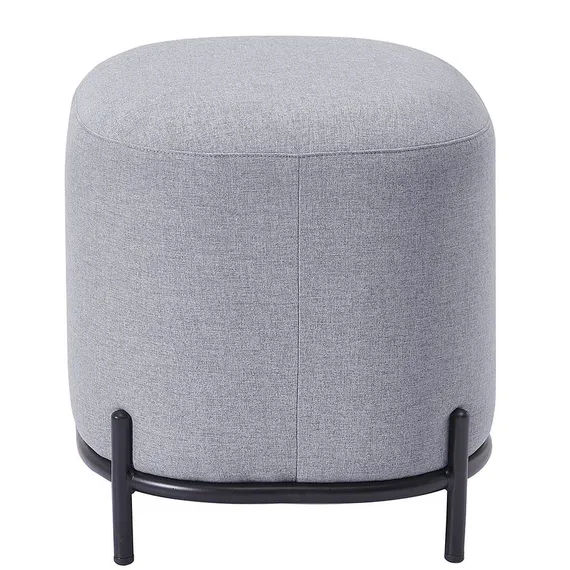 Пуф Midnight 40 см светло-серый | Купить в Hallberg.ru