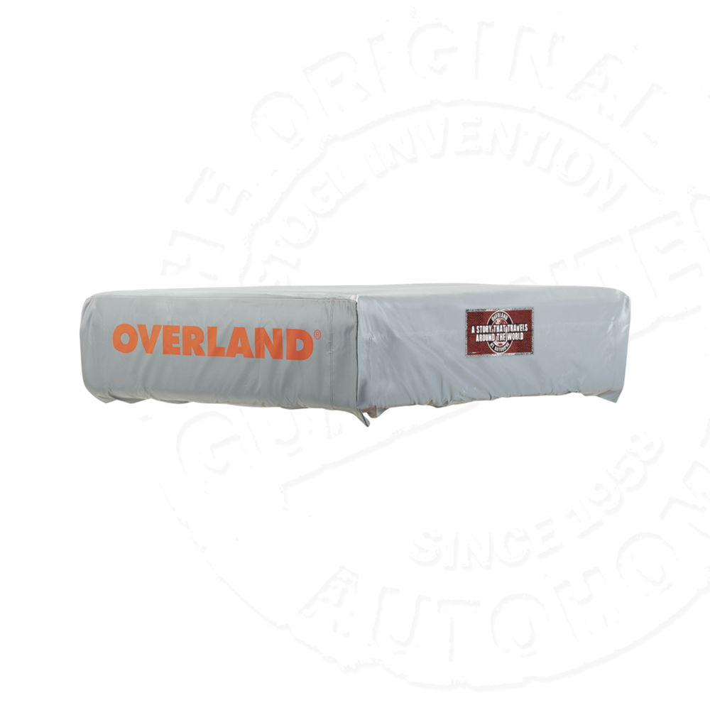 Палатка на крышу автомобиля AUTOHOME OVERLAND SMALL SAFARI EXPLORER, тент песочный, лестница 220 мм
