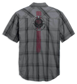 Рубашка Skull Target Plaid Harley-Davidson