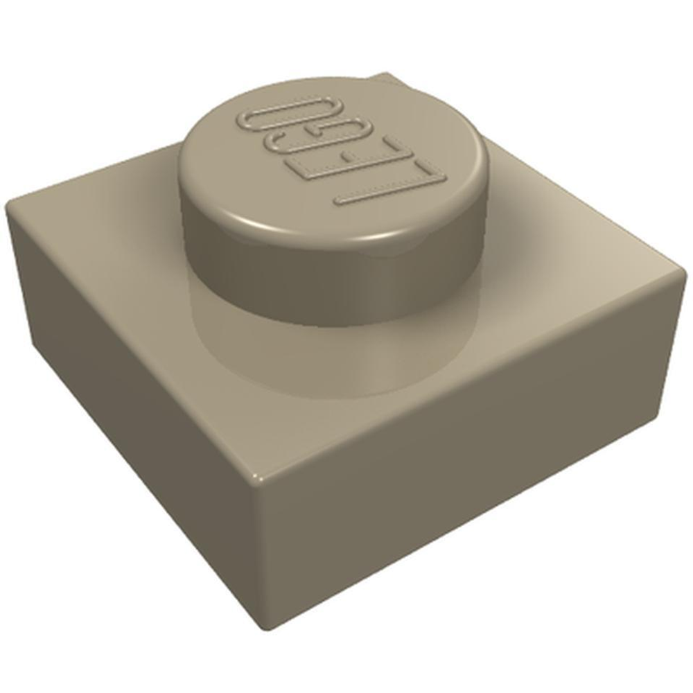Lego Плитка 1х1 (темный) 4549436