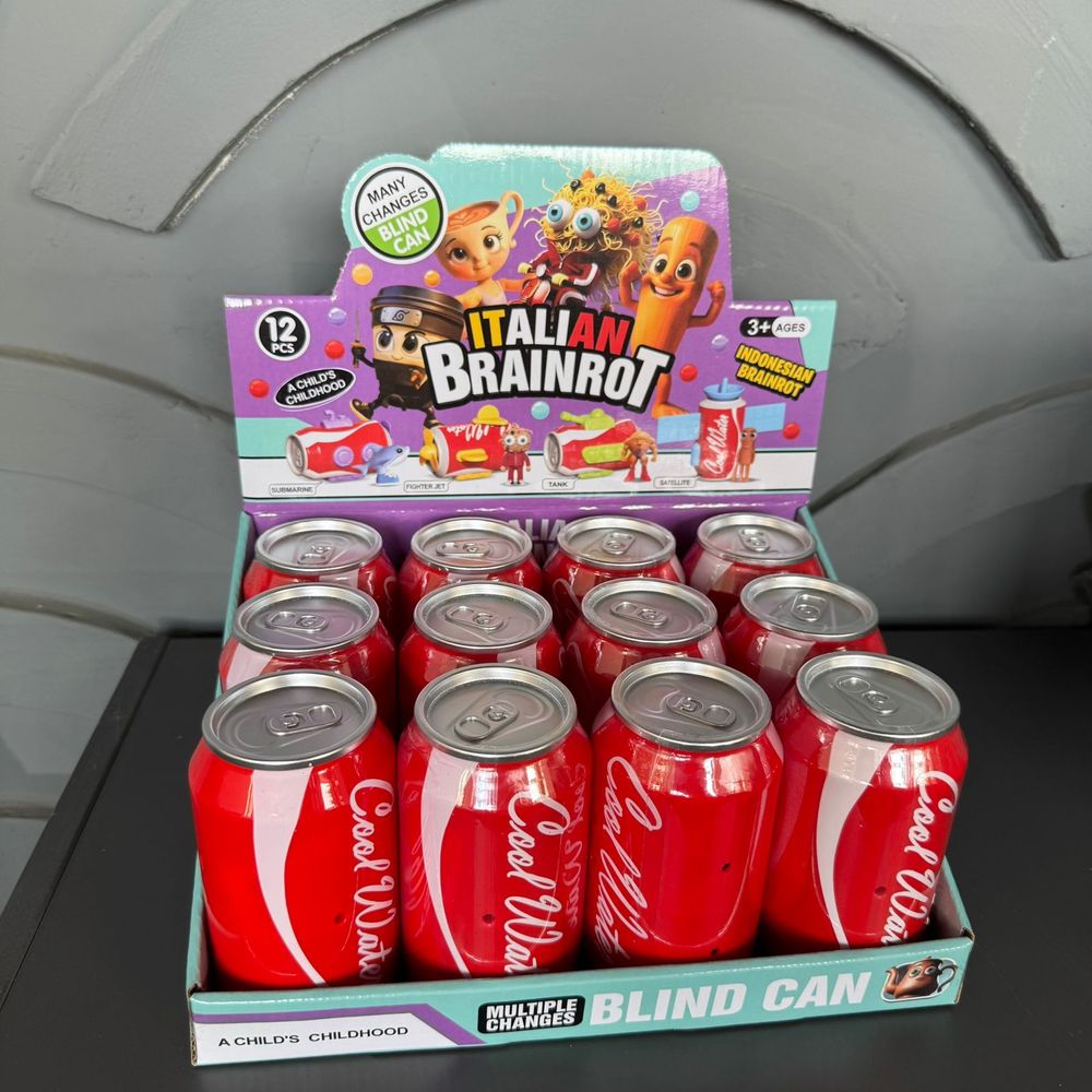 Коллекционная игрушка "Brainrot Cola"