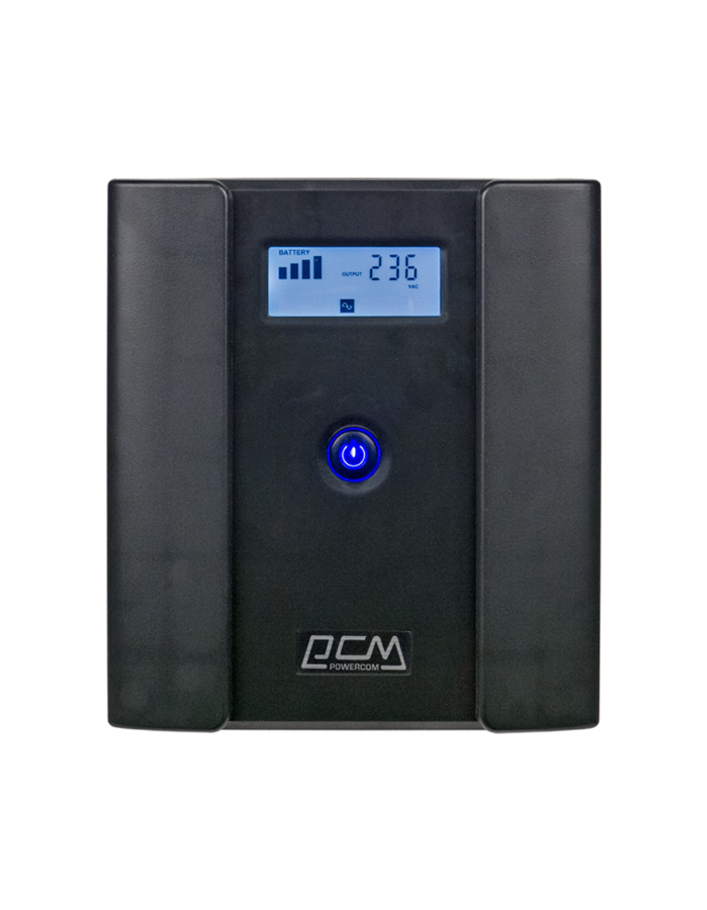 Источник бесперебойного питания Powercom Raptor, Line-Interactive, 2000VA/1200W, Tower, 4xSchuko, LCD, USB (1107537)