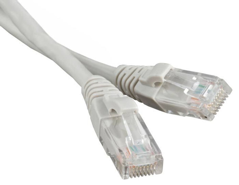 Кабель патч-корд U/UTP 6 кат. 20м Hyperline PC-LPM-UTP-RJ45-RJ45-C6-20M-LSZH-GY