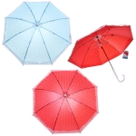 Зонт детский полуавтомат «Ultramarine - Ажурный», цвет микс, d-53 см, в слож. виде 42см