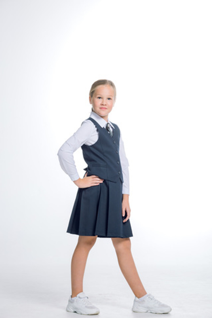 Юбка  для девочки с запахом