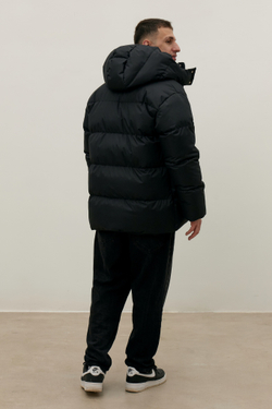 Пуховик MAN, черный