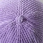 Кепка Ymkashix Velvet Face Flower фиолетовая