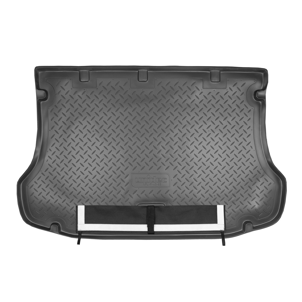 Коврик в багажник Norplast/Unidec для Kia Sorento в кузове JC (2002-2009) Черный, полиуретан, арт.NPL-P-43-65-AP