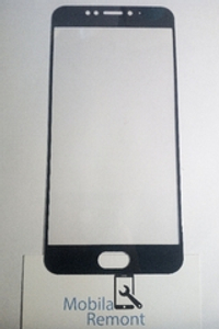 Защитное стекло "С рамкой" для Meizu MX6 Черное