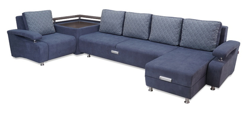 "ПРЕСТИЖ-15" угловой диван П со столом