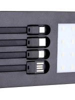 Внешний портативный аккумулятор 10000 мАч, 10 W, 2USB, Type-