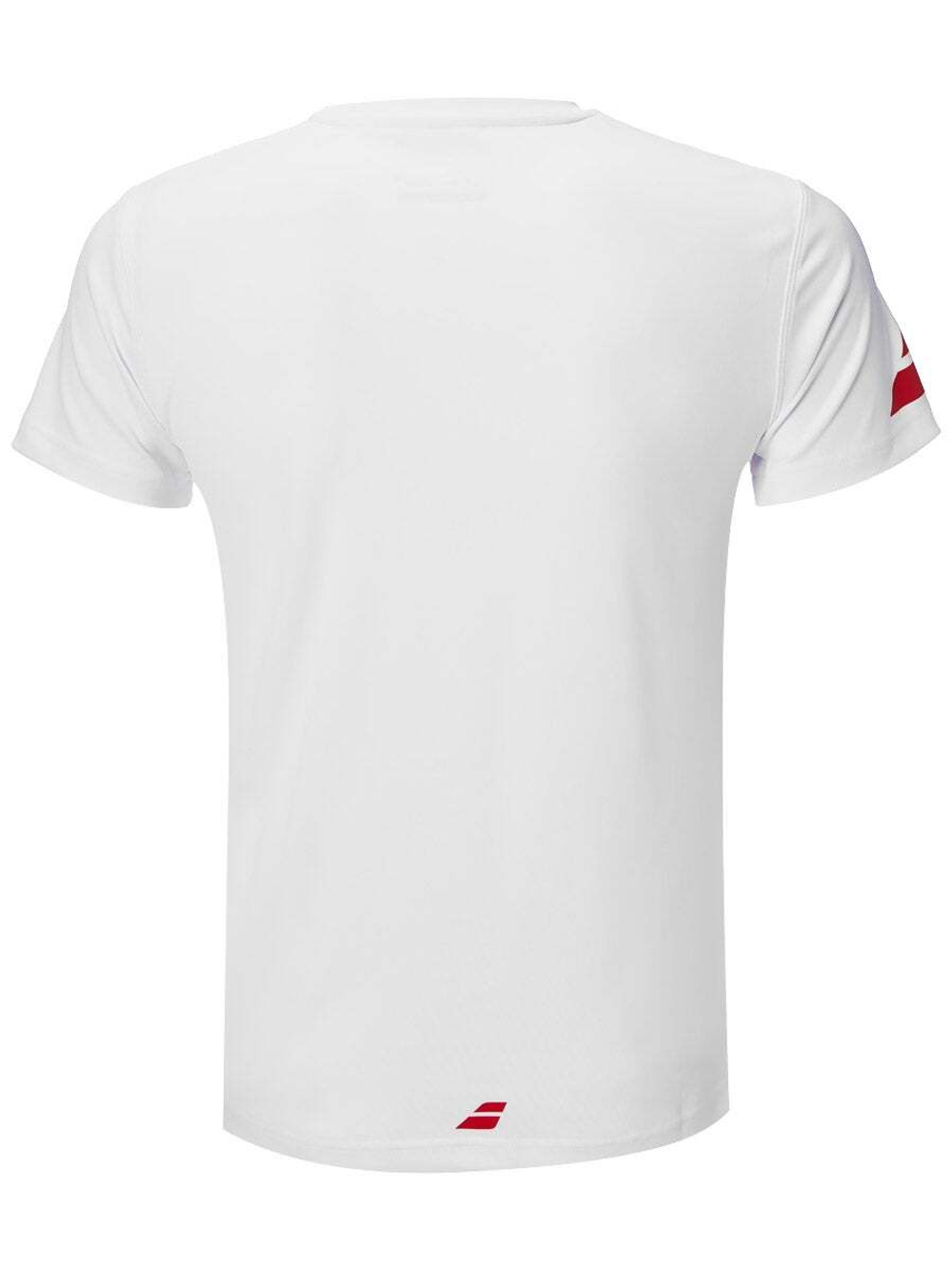 Футболка мужская теннисная Babolat Exercise Big B Tee Men - white/white