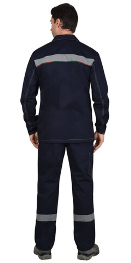 Костюм Сфера куртка, брюки, 100% х/б, пл. 270 г/кв.м т. синий
