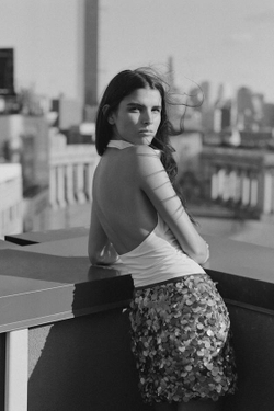 ZARA МИНИ-ЮБКА С ПАЙЕТКАМИ, ЗЕЛЕНОВАТЫЙ