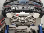 Выхлопная система с заслонками для Cadillac CT5 2.0T
