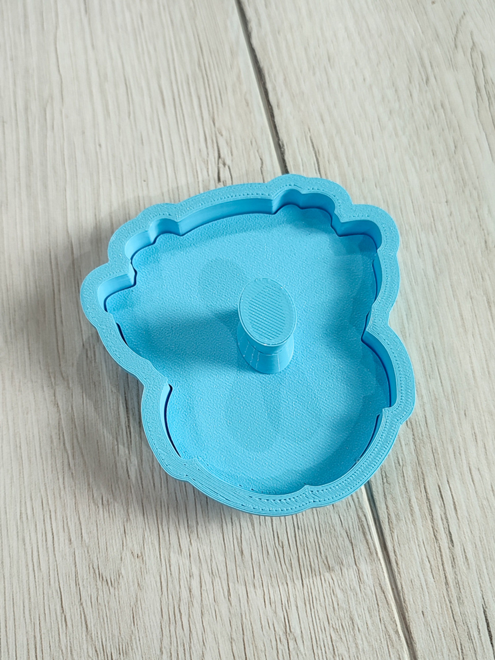 Штамп "Сова с яблоком"