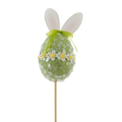 GAEM Изделие декоративное (вставка) "Яйцо" (блок 12шт) (6*6*11), L6 W6 H35 см, 3в.