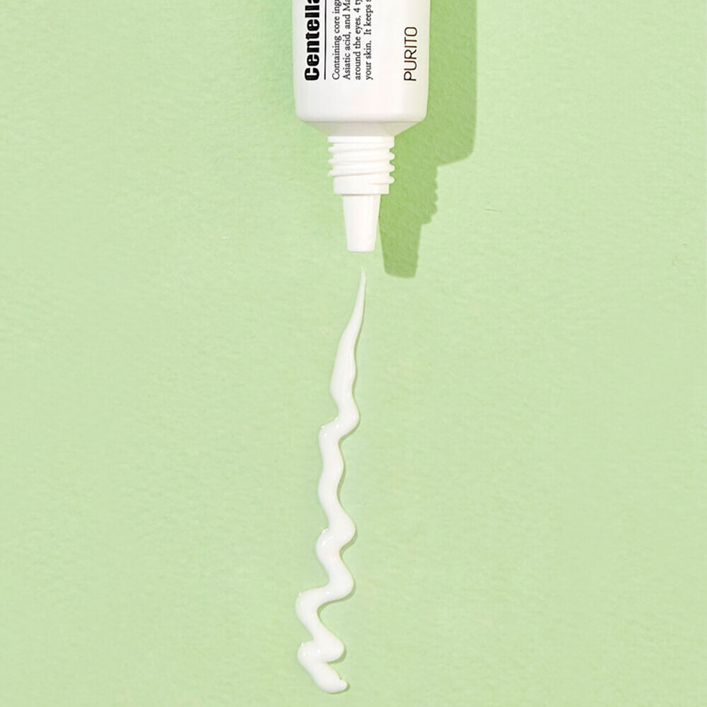 Подтягивающий крем для век с пептидами и центеллой Purito Centella Green Level Eye Cream