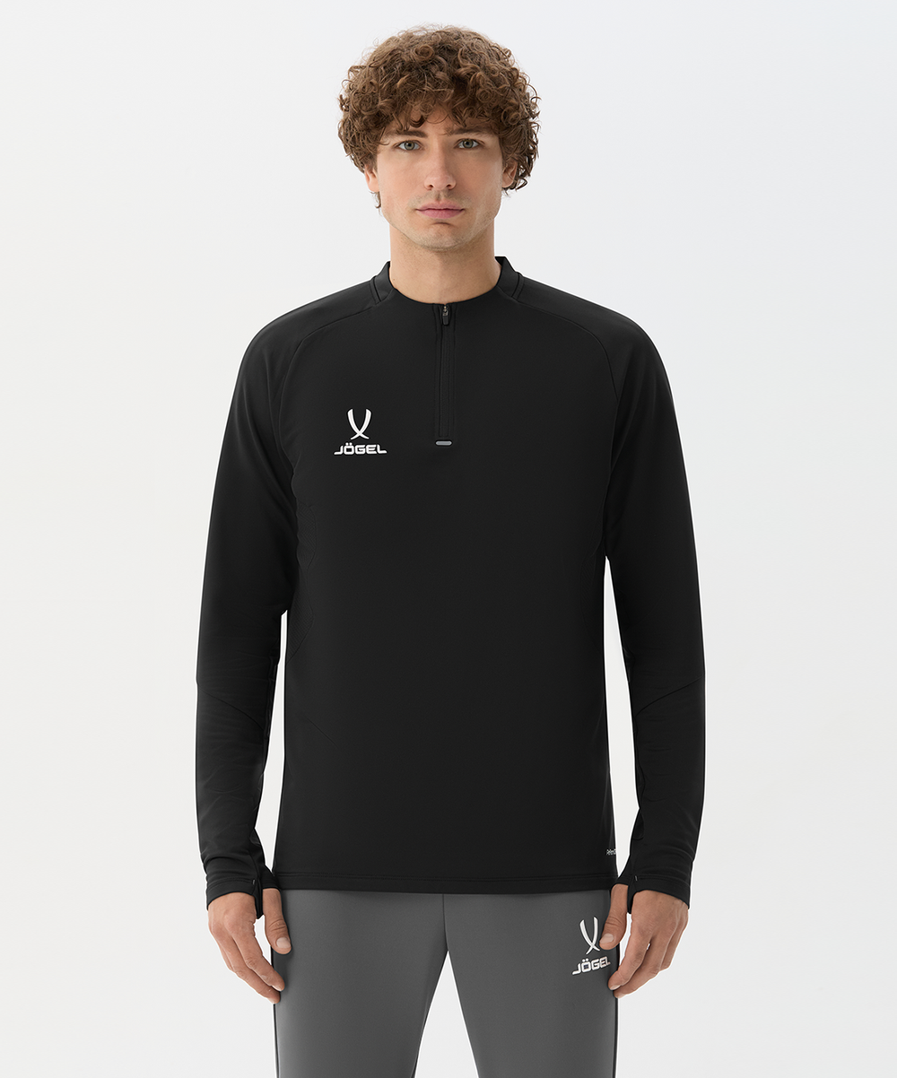 Джемпер тренировочный JÖGEL PREMIER PerFormDRY Training 1/4 Zip Top, черный