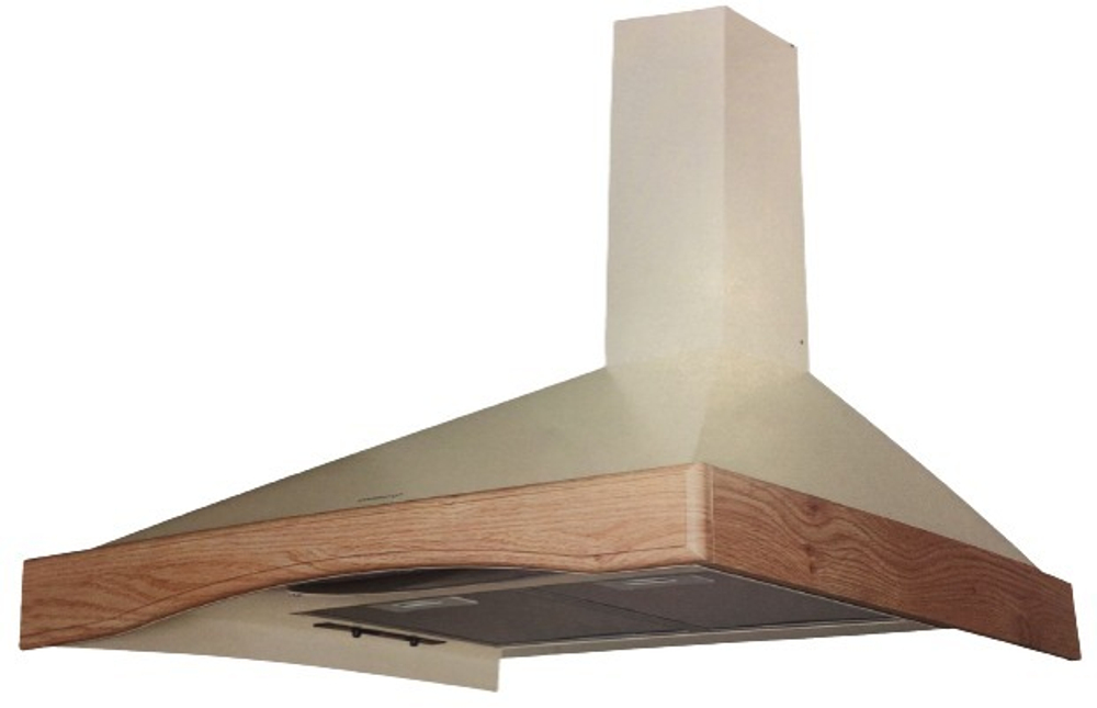 Вытяжка CIARKO Delta-D +F 60 см (слоновая кость+античный дуб)