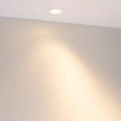 Светильник MS-ARADO-BUILT-R55-7W Warm3000 (WH-WH, 24 deg, 230V) (Arlight, IP20 Металл, 5 лет) 059103