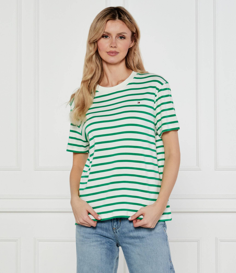 Футболка MODERN CODY Tommy Hilfiger - экрю(WW0WW46158)