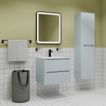 Пенал подвесной IDDIS Edifice, 40 см, голубой, EDI40B0i97