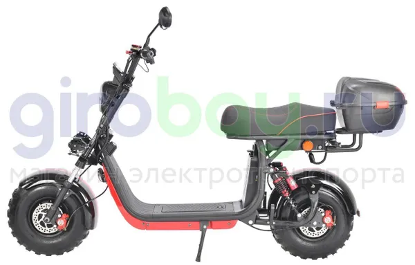 Электроскутер CityCoco WHITE SIBERIA PRO 4000w 2WD фото 1 фото №5