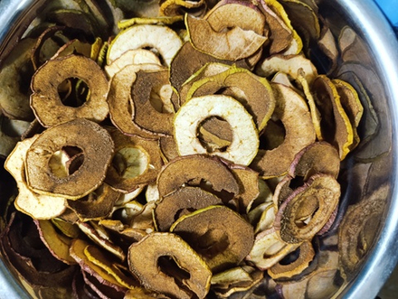 Яблоки сушёные с корицей 40г