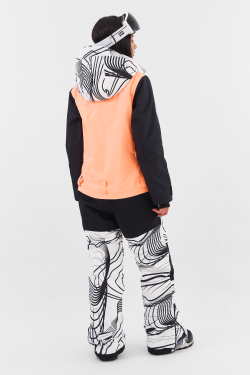 Комбинезон COOLZONE LIMAN линии/неоперсиковый/черный