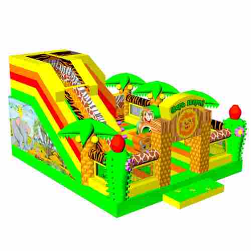 Коммерческий надувной батут «Сафари Ультра», 7*6*4 м.