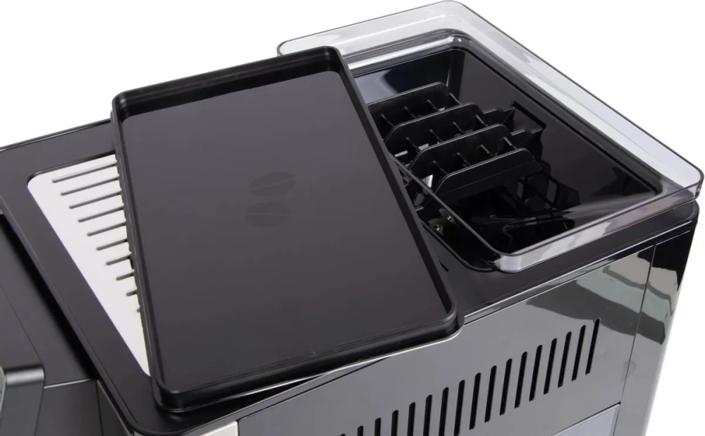 Кофемашина Delonghi Primadonna Soul ECAM610.74.MB 1450Вт черный/серебристый