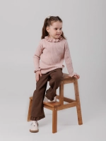 Джемпер для девочки с воланами