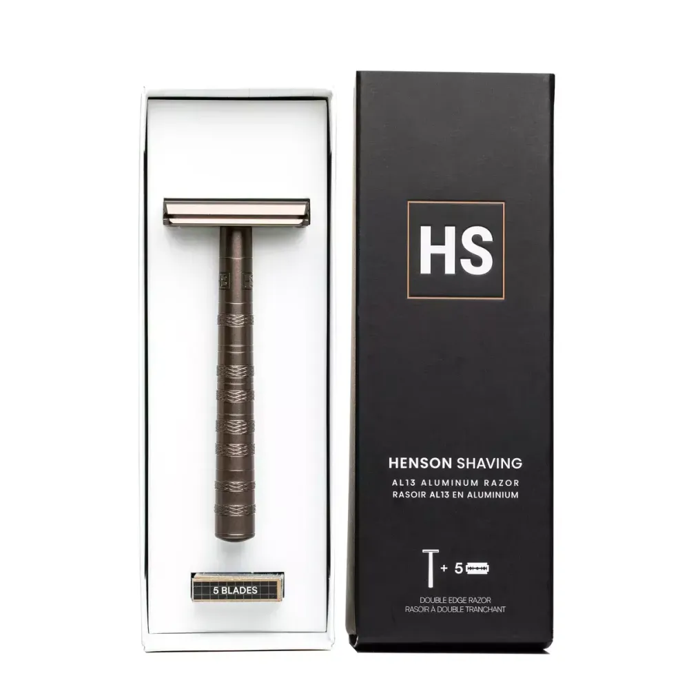 Т-образная бритва Henson Shaving AL13 Medium (HS-AL-TA-03-MDM-5) 2