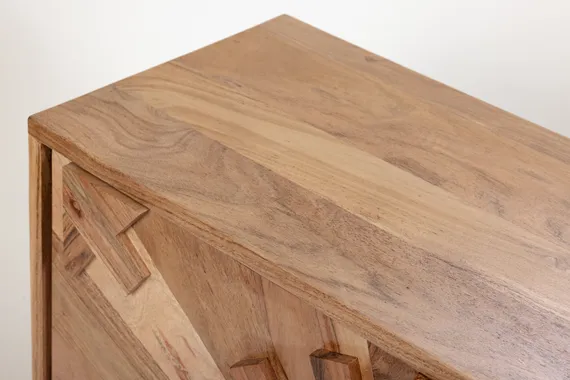 Комод Pattern из дерева манго, 86х74 см