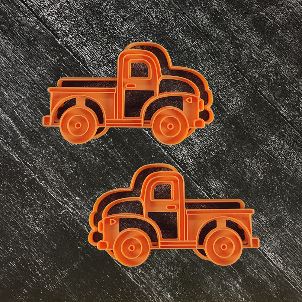 Штамп Машина Пикап №1 Двойная