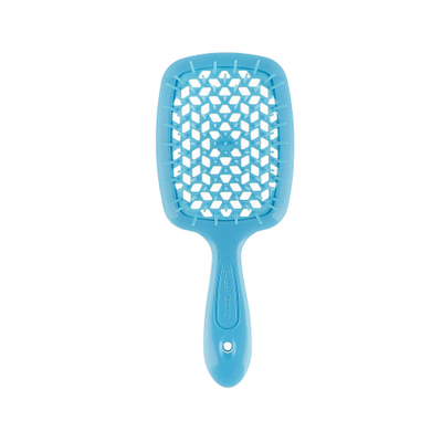 Расческа для волос JANEKE SuperBrush The Original Small мини Голубой кислотный
