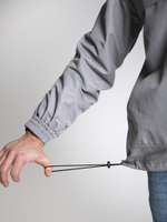 Анорак мужской без утеплителя серый Город Горький