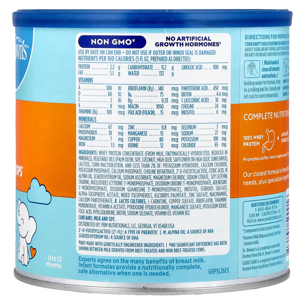 Good Start, Gentle Pro, смесь для младенцев, 0–12 месяцев, 566 г (20 унций)