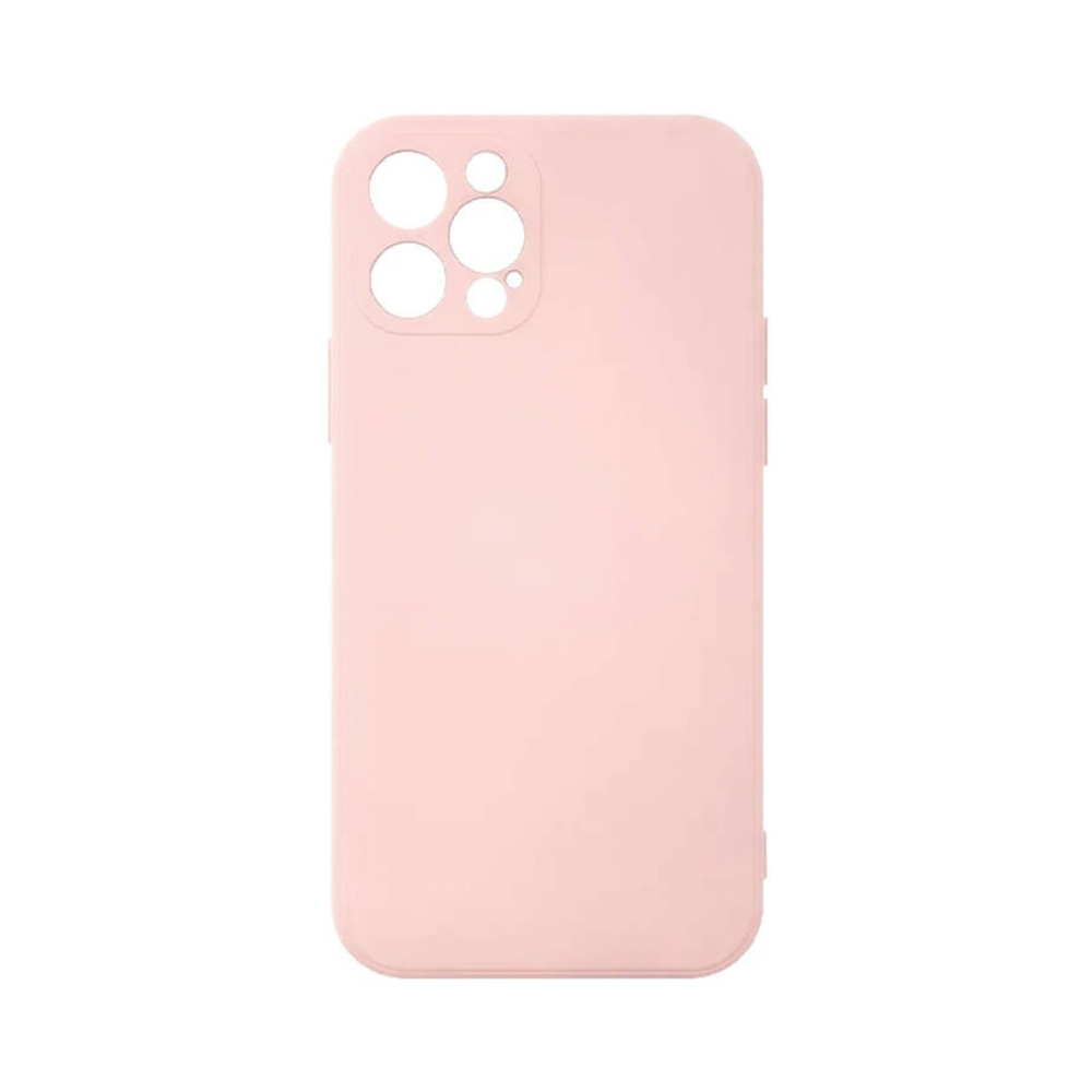 Силиконовый матовый чехол Soft Case для iPhone 15 Pro, розовый