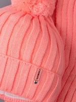 Шапка для девочки осенняя и шарф