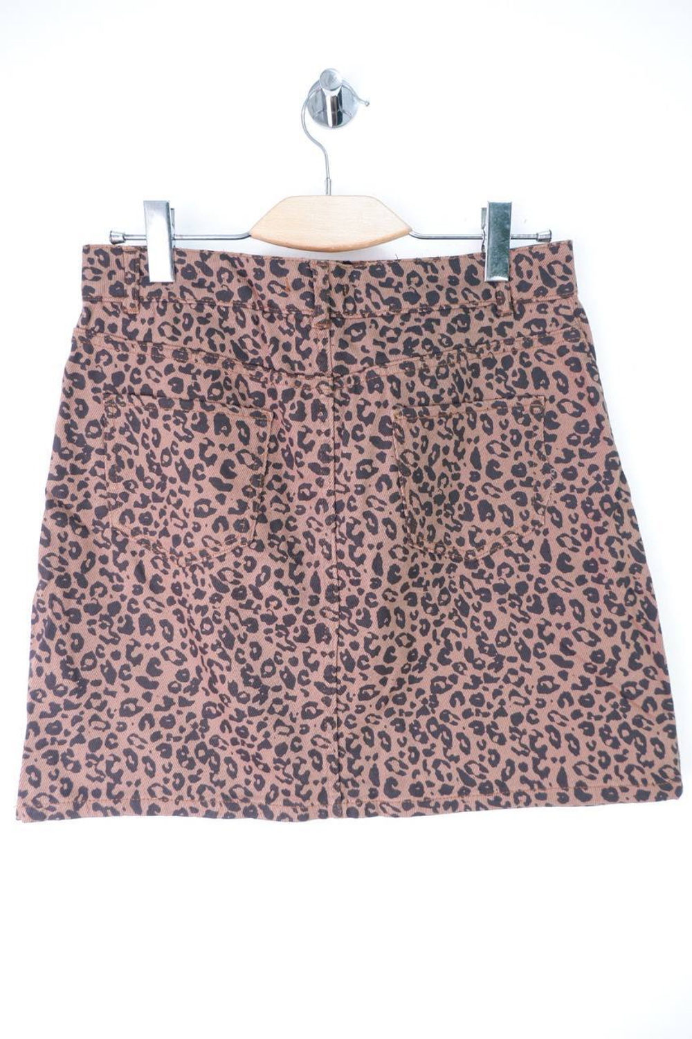Юбка DeFacto с анималистическим принтом, маркировка 42, визуально 48 размер