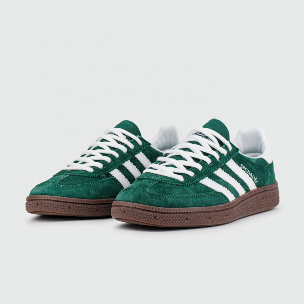 кроссовки Adidas Spezial Green / White Wmns