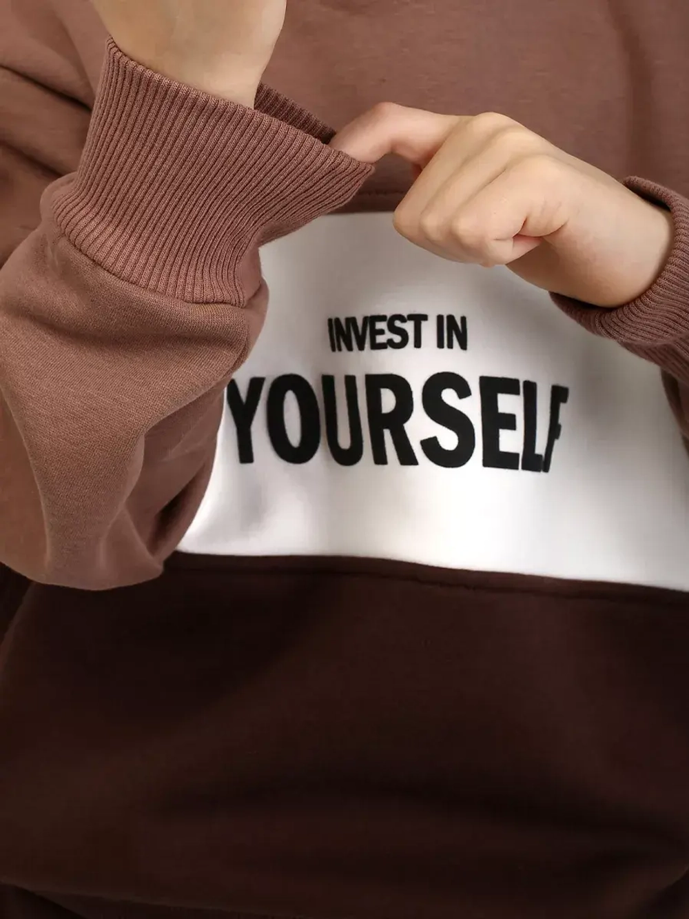 Спортивный костюм детский теплый, оверсайз