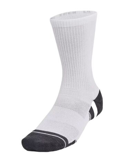 Теннисные носки Under Armour Performance Tech Crew Socks 3-Pack - white/jet gray