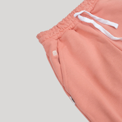 Wide Shorts LOGO Coral Haze