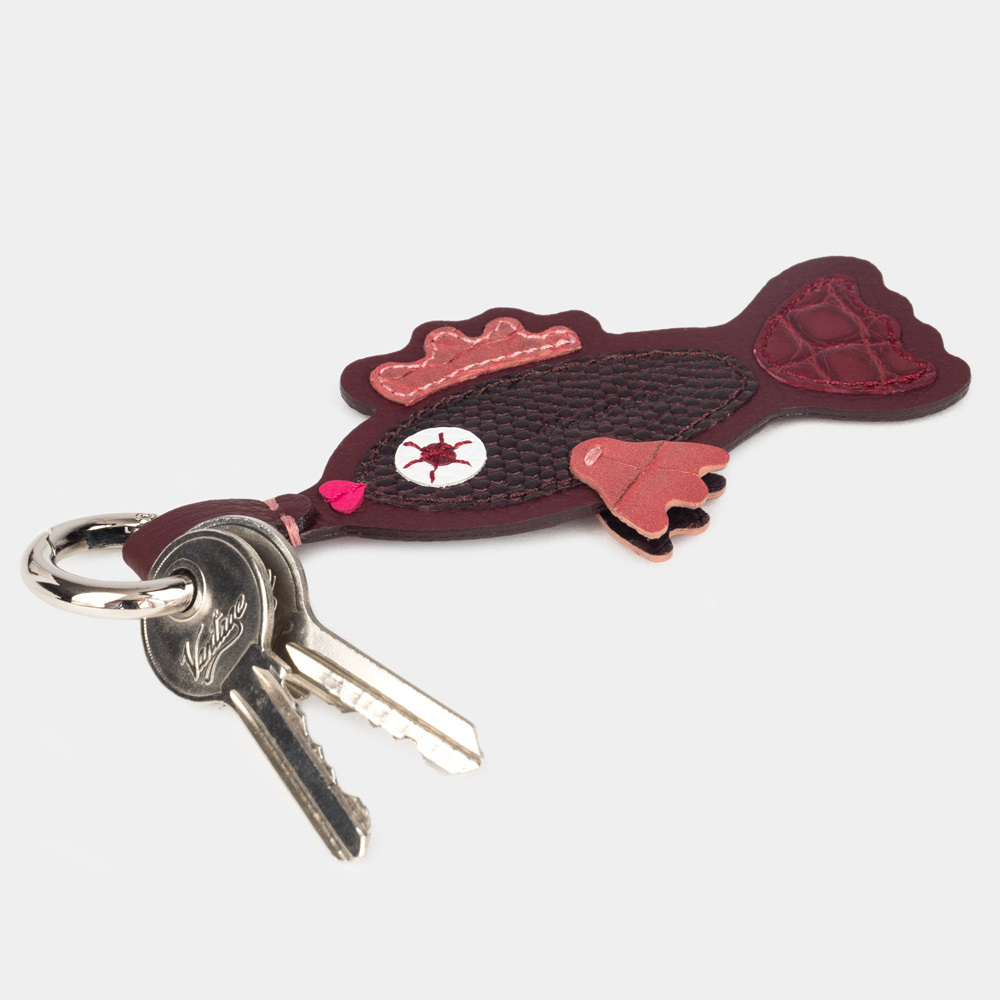 Брелок кожаный Poisson