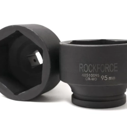 Головка ударная глубокая 27мм 1''6гр. RockForce##Rock FORCE RF-48510027