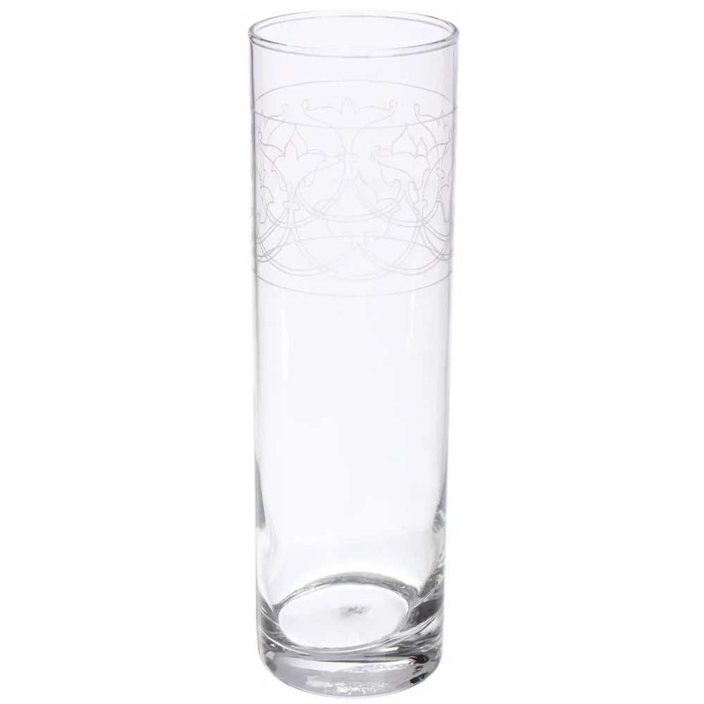 Ваза стеклянная 26,5см Гравировка «Альтаир» G43767/01